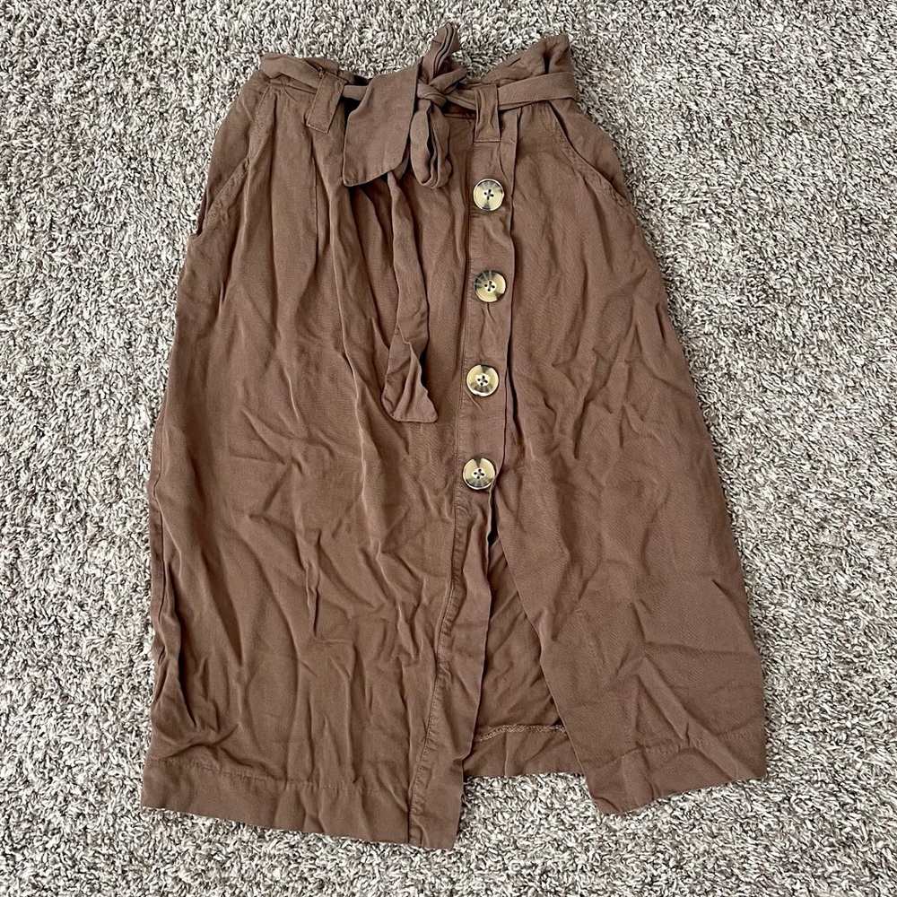 mid-length skirt